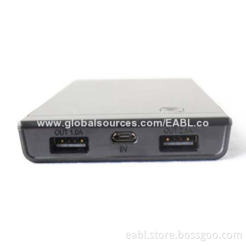New design ultra-slim 5,000mAh power bank with LED indicators, high-capacity of 10,000mAh, slim